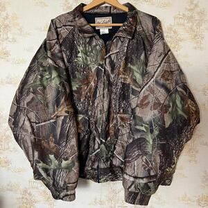 Woolrich Realtree Hardwood Camo Insulated Hunting Coat Size 2XL